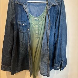 Faded Glory Blue Denim Jacket